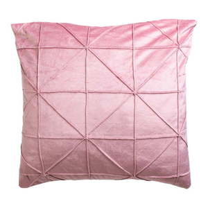 Różowa poduszka dekoracyjna JAHU collections Amy, 45x45 cm obraz