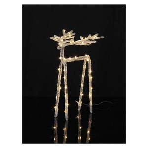 Dekoracja świetlna LED Star Trading Deer, wys. 30 cm obraz