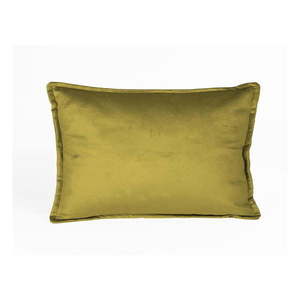 Aksamitna poduszka w kolorze złota Velvet Atelier Golden, 50x35 cm obraz