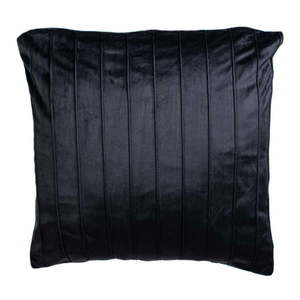 Czarna poduszka dekoracyjna JAHU collections Stripe, 45x45 cm obraz