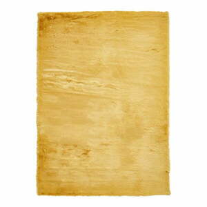 Żółty dywan Think Rugs Teddy, 80x150 cm obraz