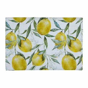 Dywanik łazienkowy Linen Couture Lemons, 60x40 cm obraz