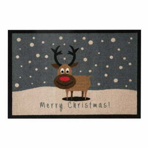 Wycieraczka Hans Home Merry Christmas Reindeer, 40x60 cm obraz