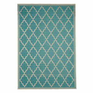 Turkusowy dywan odpowiedni na zewnątrz Floorita Intreccio, 160x230 cm obraz