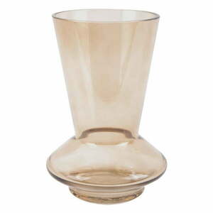 Piaskowobrązowy szklany wazon PT LIVING Glow, wys. 17, 5 cm obraz