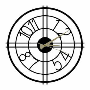 Metalowy zegar Hefaistos, ø 50 cm obraz