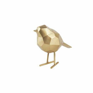 Figurka dekoracyjna w kolorze złota w kształcie ptaszka PT LIVING Bird Small Statue obraz