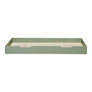 Zielona szuflada pod łóżko WOOOD Nikki, 200x90 cm obraz