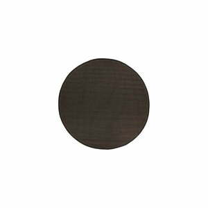 Czarny dywan odpowiedni na zewnątrz Floorita Tatami, ⌀ 200 cm obraz