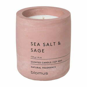 Zapachowa sojowa świeca czas palenia 24 h Fraga: Sea Salt and Sage – Blomus obraz