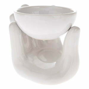 Biała ceramiczna lampka aromatyczna Dakls Posture obraz
