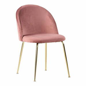 Zestaw 2 różowych krzeseł do jadalni House Nordic Geneve obraz