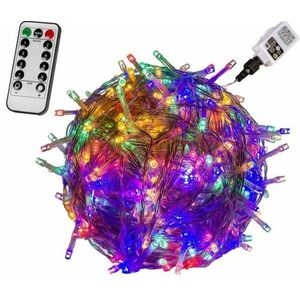 VOLTRONIC Świąteczny łańcuch - 600 LED, kolor + pilot obraz