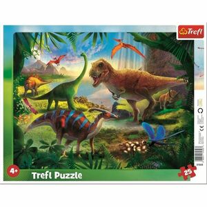 Trefl Puzzle Dinozaury, 25 elementów obraz