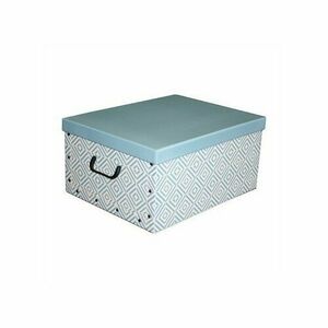 Compactor Pudełko do przechowywania składane Nordic, 50 x 40 x 25 cm, niebieski obraz