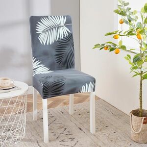 4Home Elastyczny pokrowiec na krzesło Noir, 45 - 50 cm, komplet 2 szt. obraz
