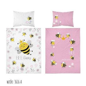 Pościel do łóżko bawełna, Pszczółki przyjaciółki obraz