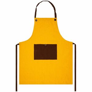 Fartuch kuchenny Heda żółty, 70 x 85 cm obraz