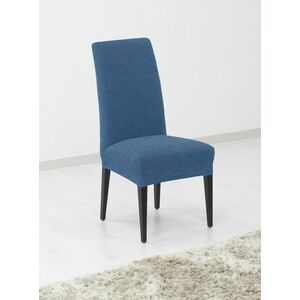 Pokrowiec multielastyczny na całe krzesło, Denia komplet 2 szt., niebieski obraz
