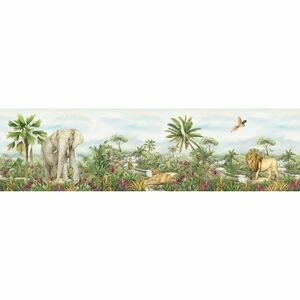 Dekoracyjny pas samoprzylepny Jungle, 500 x 13, 8 cm obraz