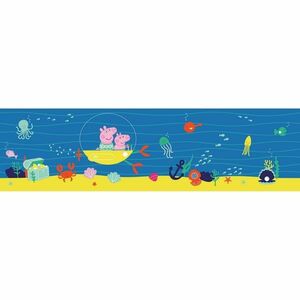 Dekoracyjny pas samoprzylepny Peppa Pig Sea, 500 x 9, 7 cm obraz