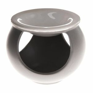 Ceramiczny kominek zapachowy Sole, 10 x 12 x 10 cm, szary obraz