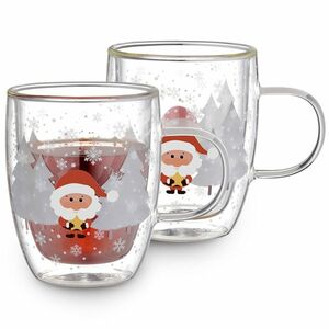 4Home Szklanka termiczna Mug Santa Hot&Cool 270 ml, 2 szt. obraz