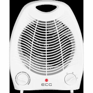 ECG TV 3030 Heat R White wentylator na gorące powietrze, biały obraz