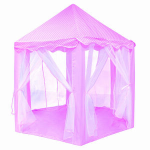 Bino Różowy namiot - zamek obraz