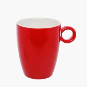 Filiżanka wysoka do kawy czerwona 190 ml – RGB obraz