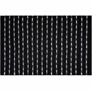 Dywan pikowany czarny, 120 x 180 cm obraz