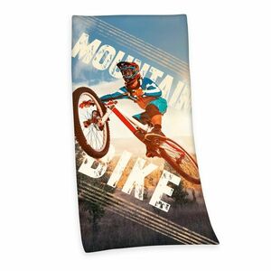 Herding Ręcznik kąpielowy Mountain bike, 75 x 150 cm obraz