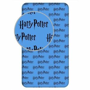 Dziecięce prześcieradło bawełniane Harry Potter HP HP111, 90 x 200 cm obraz