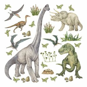 Naklejka dekoracyjna Dinozaury obraz