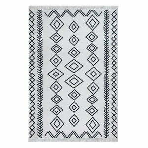 Biało-czarny bawełniany dywan Oyo home Duo, 60 x 100 cm obraz