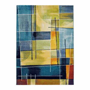 Niebiesko-żółty dywan Universal Lenny Multi, 160x230 cm obraz
