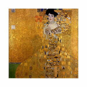 Reprodukcja obrazu Gustava Klimta – Adele Bloch-Bauer I, 90x90 cm obraz