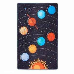 Ciemnoniebieski dywan dla dzieci Galaxy, 140x190 cm obraz