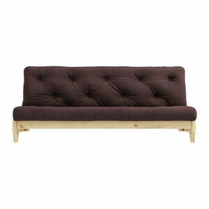 Sofa rozkładana Karup Design Fresh Natural Clear/Brown obraz