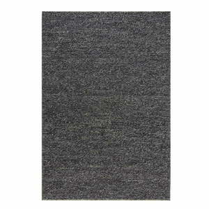 Ciemnoszary dywan wełniany Flair Rugs Minerals, 120x170 cm obraz