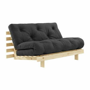 Sofa rozkładana Karup Design Roots Raw/Dark Grey obraz