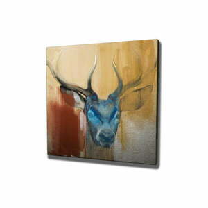 Obraz na płótnie Colorful Deer, 45x45 cm obraz
