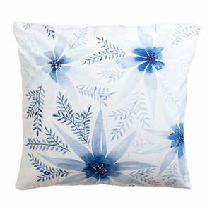 Niebiesko–biała poduszka dekoracyjna 45x45 cm – JAHU collections obraz