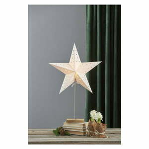 Biała dekoracja świetlna w kształcie gwiazdy Star Trading Star, wys. 65 cm obraz