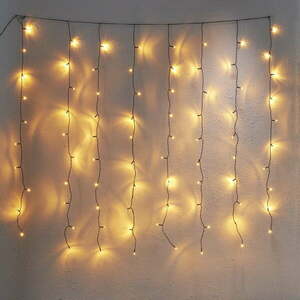 Ogrodowa girlanda świetlna LED Star Trading Curtain, dł. 1, 3 m obraz