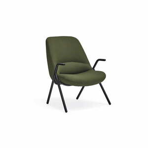 Zielony fotel Teulat Dins, wys. 90 cm obraz