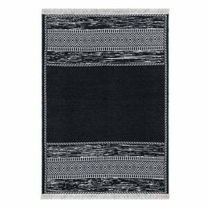Czarno-biały bawełniany dywan Oyo home Duo, 60 x 100 cm obraz