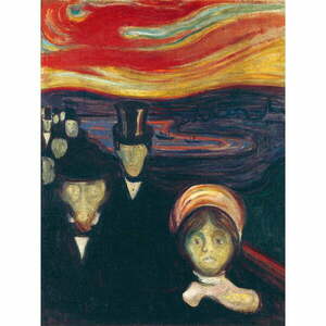 Reprodukcja obrazu Edvarda Muncha - Anxiety, 45x60 cm obraz