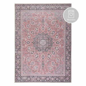 Różowy dywan odpowiedni do prania 160x230 cm FOLD Somerton – Flair Rugs obraz