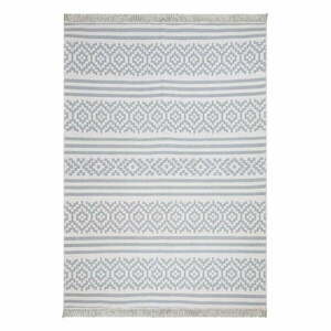 Szaro-biały bawełniany dywan Oyo home Duo, 80 x 150 cm obraz